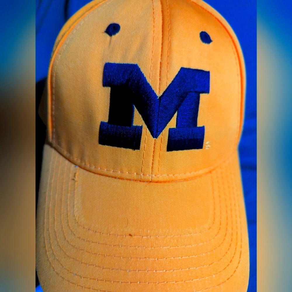 Vibrant Michigan Wolverine Cap with Bold Blue M